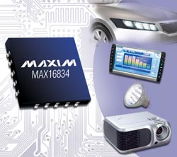 Current-Mode HB LED Driver Enables 