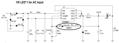 <br><b><font face="Arial" size="2">��ɪ�R�ؿƼ��Ƴ� AX2002(2A)/ AX2003(3A) LED �(q��)��(d��ng)IC