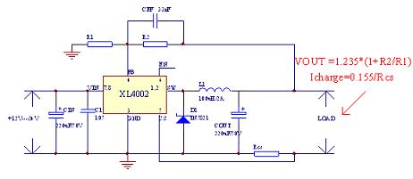 XL4002典型應(yīng)用電路