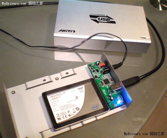 USB 3.0���j��Intel X25-M�̑B(t��i)Ӳ�P��ӿڌ���