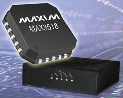 CATV upstream amplifier meets DOCSIS 3.0 requirements, dissipates only 1.25W