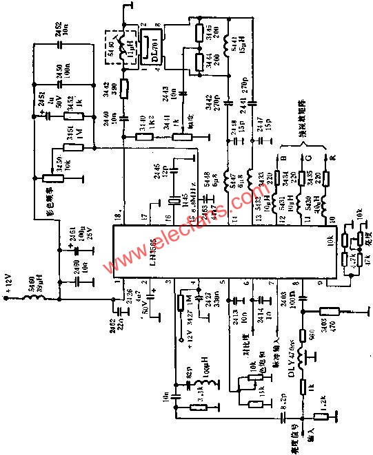 LH3565典型應(yīng)用電路圖  m.sdkjxy.cn