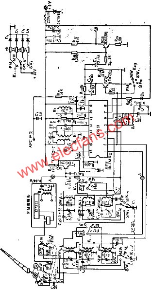 D7640調(diào)頻/調(diào)幅中頻放大電路的應(yīng)用  m.sdkjxy.cn