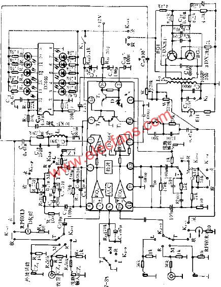 D7668錄音/放音雙通道前置放大電路的應(yīng)用  m.sdkjxy.cn