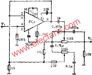 FC3集成電路作音調(diào)控制的應(yīng)用  m.sdkjxy.cn