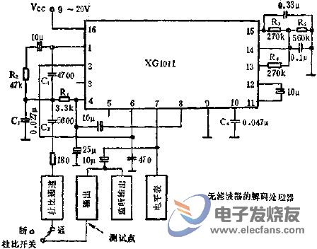 XG1011杜比B型降噪電路的應(yīng)用  m.sdkjxy.cn