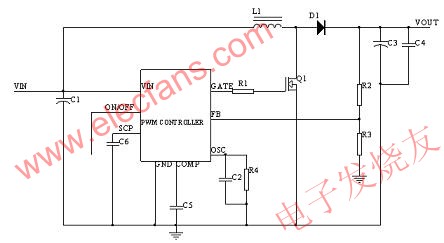 Boost PWM Controller + MOSFET 車載適配器 m.sdkjxy.cn