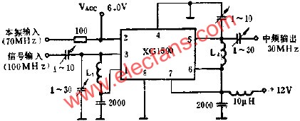 XG1590作100MHZ混頻器的應用  m.sdkjxy.cn