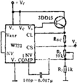 高壓限流型擴(kuò)大電流應(yīng)用線路圖  m.sdkjxy.cn
