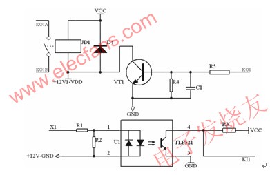 開(kāi)關(guān)量控制模塊電路圖 m.sdkjxy.cn