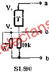 SL590集成溫度傳感器電路圖  m.sdkjxy.cn