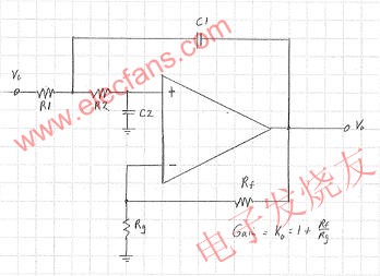 基本的 SKF 二階低通濾波器 m.sdkjxy.cn