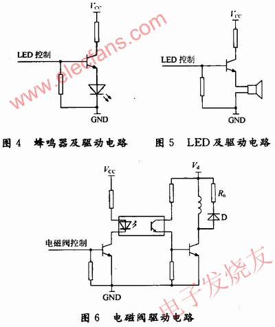 蜂鳴器及驅動電路，LED及驅動電路 m.sdkjxy.cn