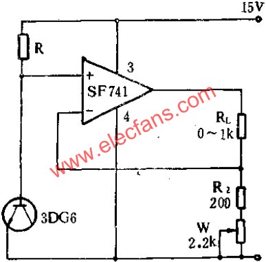 可調(diào)式恒流源電路圖  m.sdkjxy.cn