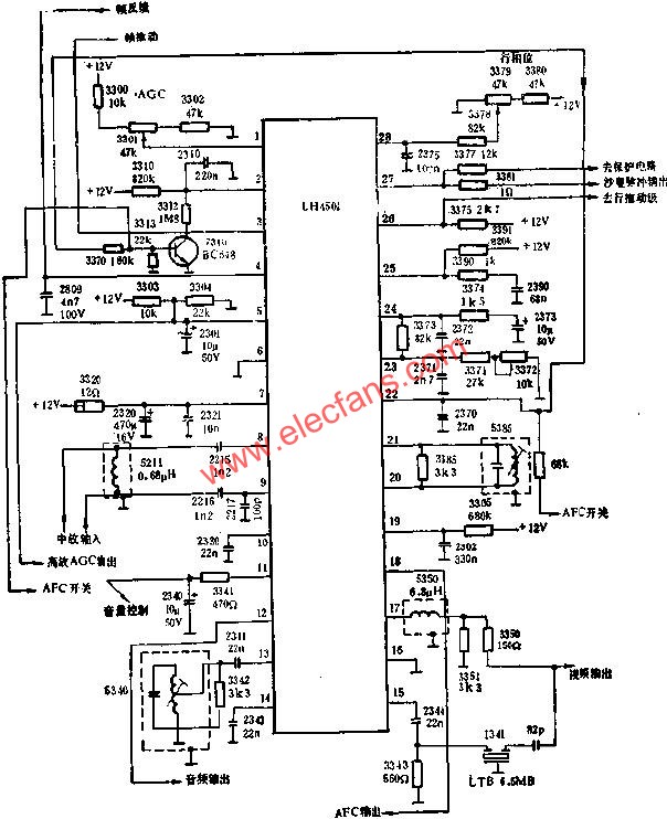 LH4501典型應(yīng)用電路圖  m.sdkjxy.cn