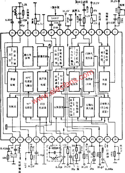 D7680AP正常工作時各腳的電壓值  m.sdkjxy.cn