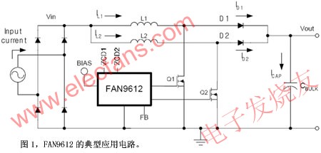 FAN9612典型應(yīng)用電路 m.sdkjxy.cn