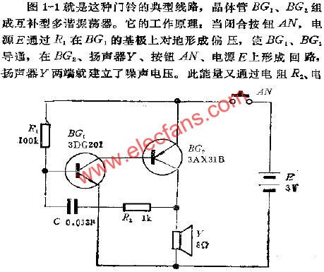 單音門鈴線路  m.sdkjxy.cn