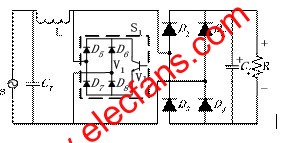 雙向開關(guān)前置的單相升壓APFC變換器主電路 m.sdkjxy.cn