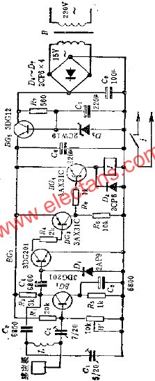 感應開關(guān)電路  m.sdkjxy.cn