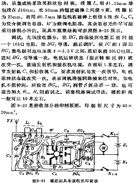 無(wú)線遙控玩具車接收機(jī)印制板