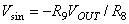 用AD7008構(gòu)成可程控正弦波信號(hào)發(fā)生器圖示