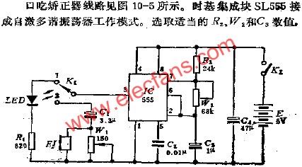 口吃矯正器電路  m.sdkjxy.cn