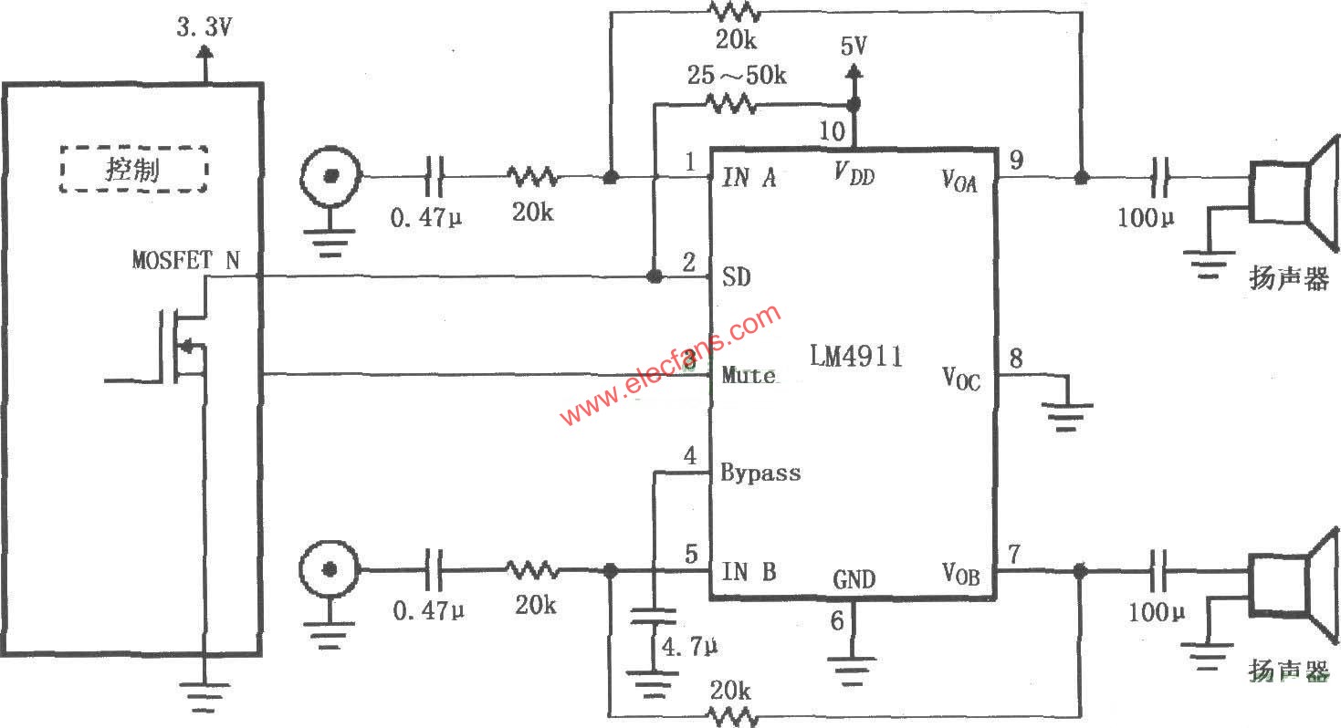 不同電源導(dǎo)通時(shí)間推薦電路  m.sdkjxy.cn
