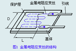 電阻應(yīng)變片的內(nèi)部結(jié)構(gòu)