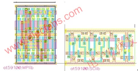用130nm MPCF和130nm 標(biāo)準(zhǔn)單元實(shí)現(xiàn)的D觸發(fā)器 m.sdkjxy.cn