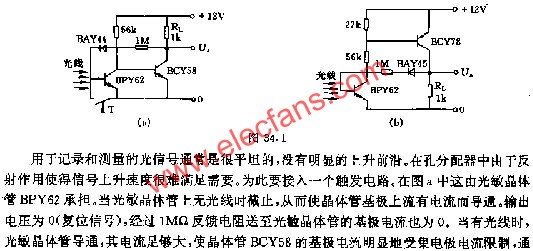 光觸發(fā)器電路圖  m.sdkjxy.cn