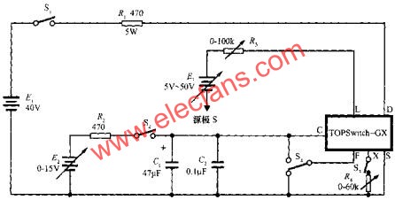 TOPSwitch-GX性能測量電路  m.sdkjxy.cn
