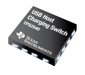 TPS2540��TI�Ƴ��I(y��)���׿����USB��늶˿ڵ��Դ�_�P(gu��n)