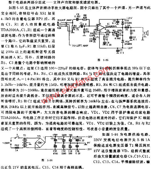 雙25W立體聲音頻功率放大器電路圖  m.sdkjxy.cn