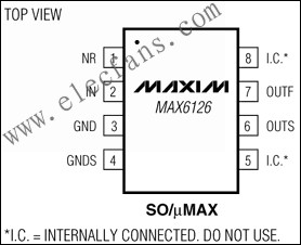 MAX6126 超低噪聲、高精度、低壓差電壓基準(zhǔn) m.sdkjxy.cn