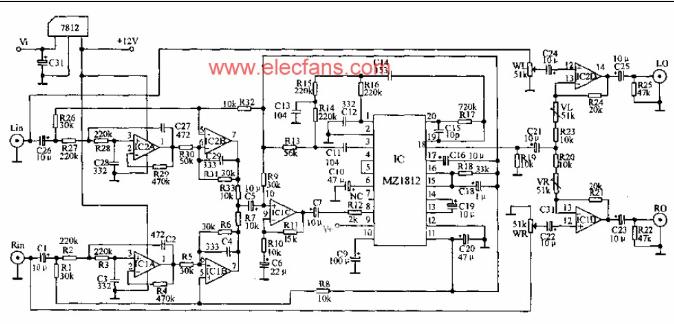 可以產(chǎn)生超重低音的電路圖 m.sdkjxy.cn