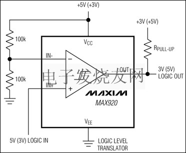 MAX917 - MAX920可不帶電壓基準的超擺幅功率比較器 m.sdkjxy.cn