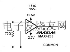放大器(MAX4238)噪聲發(fā)生器 m.sdkjxy.cn