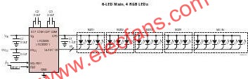 LTC3220典型應(yīng)用電路  m.sdkjxy.cn