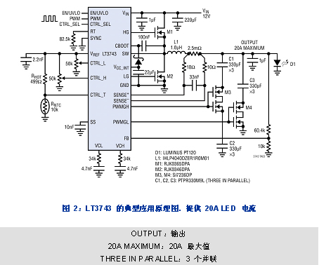 該器件的典型應(yīng)用原理圖