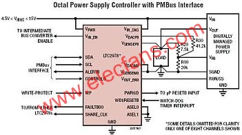LTC2978典型應(yīng)用電路  m.sdkjxy.cn