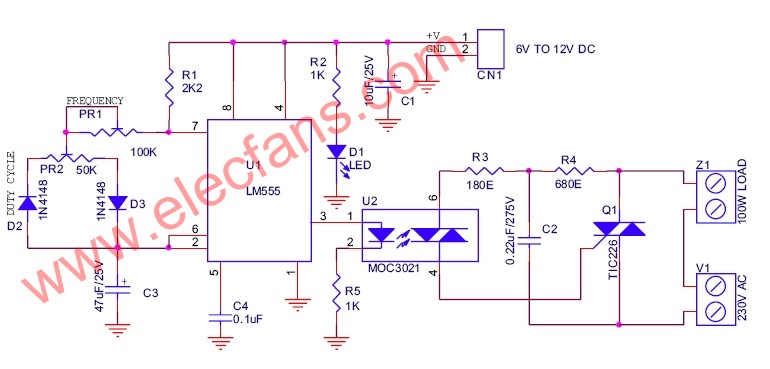 200W閃光燈電路 m.sdkjxy.cn