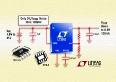 高壓、低噪聲、低壓差電壓線性穩(wěn)壓器 LT3060