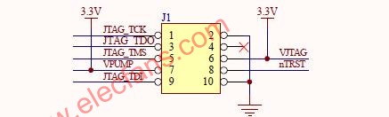 JTAG調(diào)試接口電路 m.sdkjxy.cn
