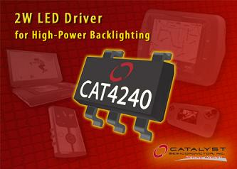 Catalyst����2W LED����(CAT4240)������ʱ��⑪��