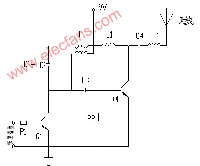 無線發(fā)射器電路圖及工作原理分析 http://m.sdkjxy.cn