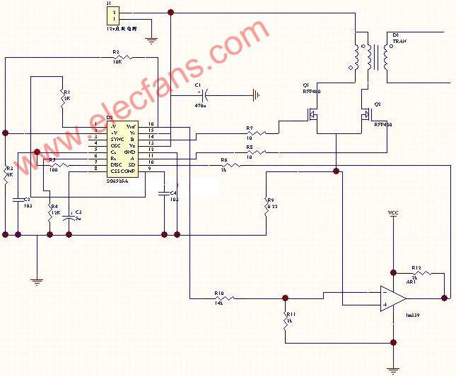 sg3525過流保護(hù)電路 http://m.sdkjxy.cn