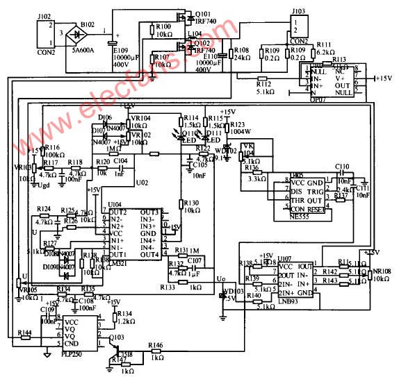 雙閉環(huán)控制的充電器電路原理圖 文章來源:http:m.sdkjxy.cn