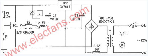 家用增壓水泵保護(hù)電路 m.sdkjxy.cn