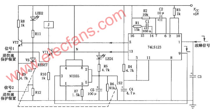 電源故障暫保護(hù)與死保護(hù)電路 m.sdkjxy.cn